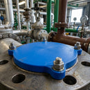 6" Class 150 Flange Stud Hole Insert - Blue LDPE (view 2)