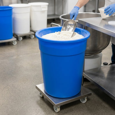 Tapered Ingredient Bin 110 Litre Food Grade Polyethylene