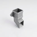 Traditional Aluminium Downpipe Shoe 72x72mm (view 2)