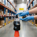 Dark Gray Premium Hand Sanitiser Dispenser Bracket - Easy Install & Durable Design