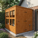 Modular Pent Sunroom with 12mm Cladding