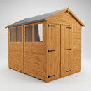 Apex Double Door Shed 12mm Cladding, 28mm Frame (view 2)