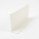 L Return Aluminium Fascia Board Gable Box Ends — RAL 9010