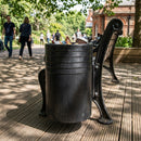 91 Litre Open Top Litter Bin Polyethylene