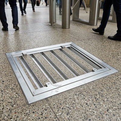 Light Duty Aluminium Floor Access Cover 50mm for Pedestrian Use