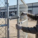 Gray Premium Open Gate Spring with Stainless Steel Construction and Versatile Finishes for Easy Installation