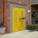 Double Steel Louvre Door Set – Heavy Duty, Up to 2900mm High