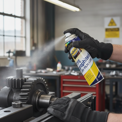 Premium Graphited Dry Film Lubricant Aerosol for Various Applications