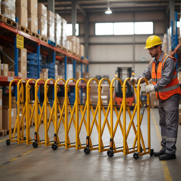 Premium Extendable Diamond Barriers for Safety and Security