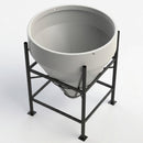 900L 60° Open-Top Cone Tank, UV-Stabilised Polyethylene (view 2)