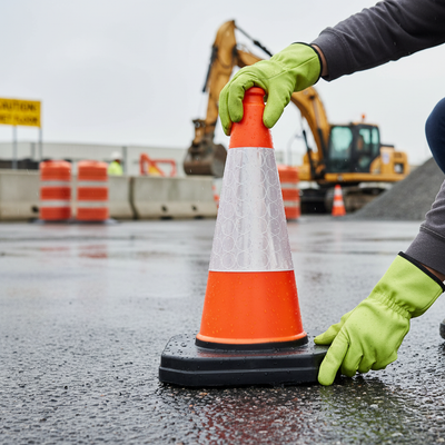 460mm Heavy Duty Traffic Road Cone with High Durability