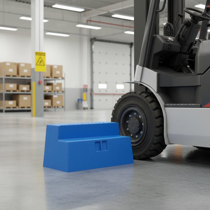 Dark Gray Premium Builders Step - Durable and Lightweight Construction Access