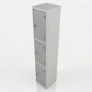 Three-Door Laminate Locker with Cam Lock, 300/450mm Depth (view 2)