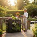 Dark Olive Green Premium 650 Litre Rectangular Water Tank for Safe Storage