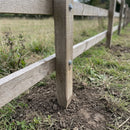 Larch Pointed Stob 4" x 3" for Fencing