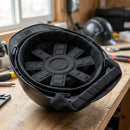 Safety Helmet Interior Hygiene Kit with Velcro Attachments - Black