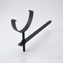 130mm Rise and Fall Gutter Bracket for Deepflow Aluminium System — Textured Black