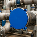 2½" Class 150 Flange Stud Hole Insert - Blue LDPE