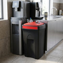 100 Litre Recycling Bin with Twin Hole Aperture