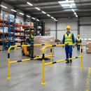 Dark Gray Premium High Visibility Perimeter Hoop Barrier for Safety