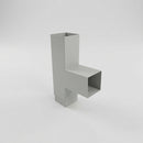 72x72mm Flush Joint Downpipe Branches — 92.5° & 112.5° — RAL 7035 / 92.5 Degrees