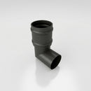 76mm Diameter Traditional Aluminium Downpipe Bends 92.5° & 112.5° — RAL 7022 / 92.5 Degrees
