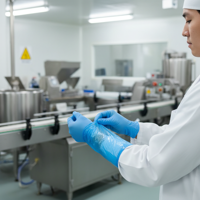 Premium Disposable Oversleeve 14" - Box of 2000 for Food Industry