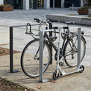 Galvanised Bolt-Down Bike and Scooter Parking Stand