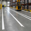 Forklift-Traffic Floor Lane Marking Tape - 75mm - White