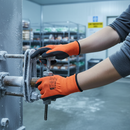 Light Slate Gray High-Performance Thermal Latex Coated Gloves for Ultimate Protection