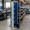 6-Compartment Steel Storage Locker with Cam Lock