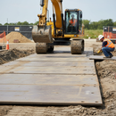 Gray Premium Heavy Duty Steel Road Plates - 2400mm x 1200mm x 19mm