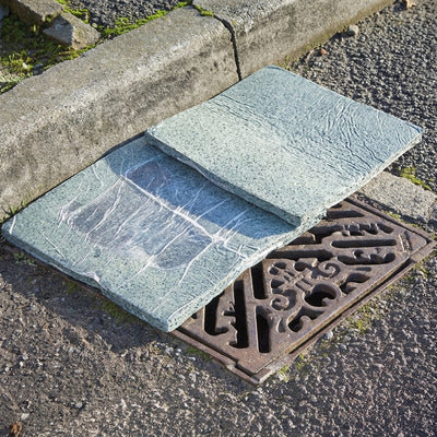 Bentonite clay drain mat 45cm x 45cm pack of 2