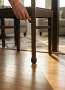 Premium Non-Slip Round Foam Pads 13mm - Self-Adhesive Rubber Grip Pads for Furniture Stability, Pack of 24