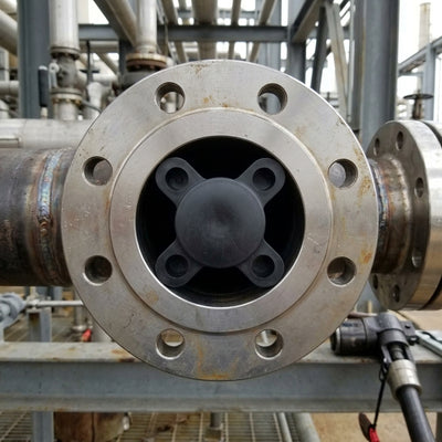 8" Class 900 Flange Stud Hole Insert - Black LDPE
