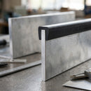 Square Rubber Edge Protector 9x25mm for 19mm Panels - 1m EPDM (view 2)