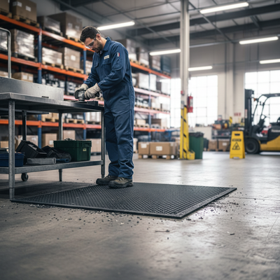 Premium Anti-Slip Rubber Mat for Safety and Durability