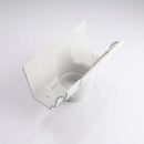 Moulded Ogee Gutter Outlet 76mm Diameter 125 x 100mm — RAL 9016