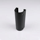 76mm Diameter Aluminium Downpipe Access Plate — RAL 9005