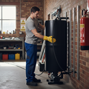 Dark Slate Gray Premium 150 Litre Cylindrical Water Tank - Compact and Frost Resistant