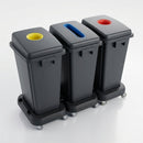 60 Litre Indoor Recycling Bin Station – Compact Waste Segregation (view 2)