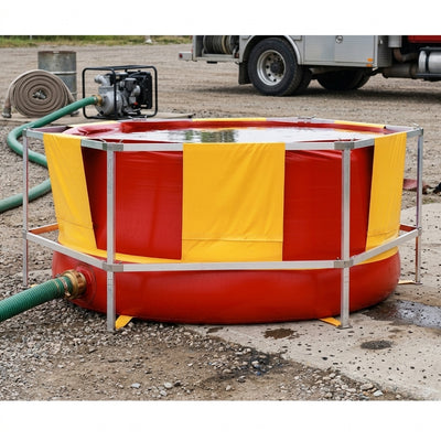 Collapsible Storage Tank 20000L – PES/PVC Frame