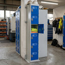 6-Door PPE Locker with Cam Lock and Galvanised Shelves