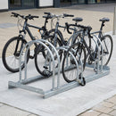 Hi Hoop Cycle Rack – 3.5mm Steel, 55mm Tyre Capacity