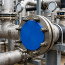 12" Class 300 Flange Stud Hole Insert - Blue LDPE (view 2)