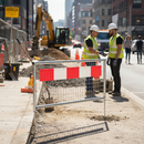 Gray Premium 1.5m Hi-Vis Mesh Fence for Enhanced Safety Standards