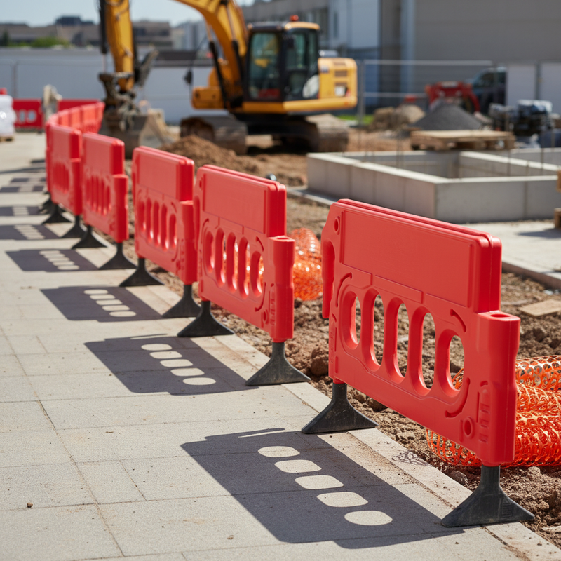 Sienna Mini DoubleTop Barrier Fencing Panels - High-Performance Traffic Barriers