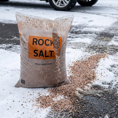25 kg Brown Rock Salt – De-icing Grit