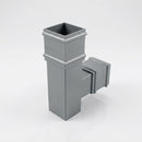 72x72mm Traditional Square Aluminium Downpipe Branches (view 2)