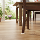 Premium 25mm Nail-in Felt Pads - Pack of 8 Round Floor Protectors for Wooden Furniture Legs